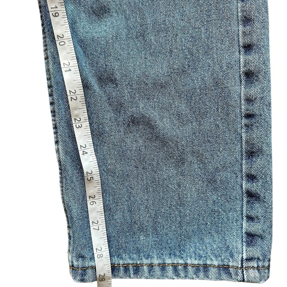 Levi’s 505 Straight Leg Jeans Men’s W31 L30 Blue Denim Zip Fly - Picture 4 of 9